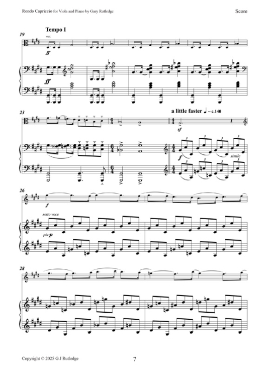 05 Rondo  Capriccio for Viola and Piano 5