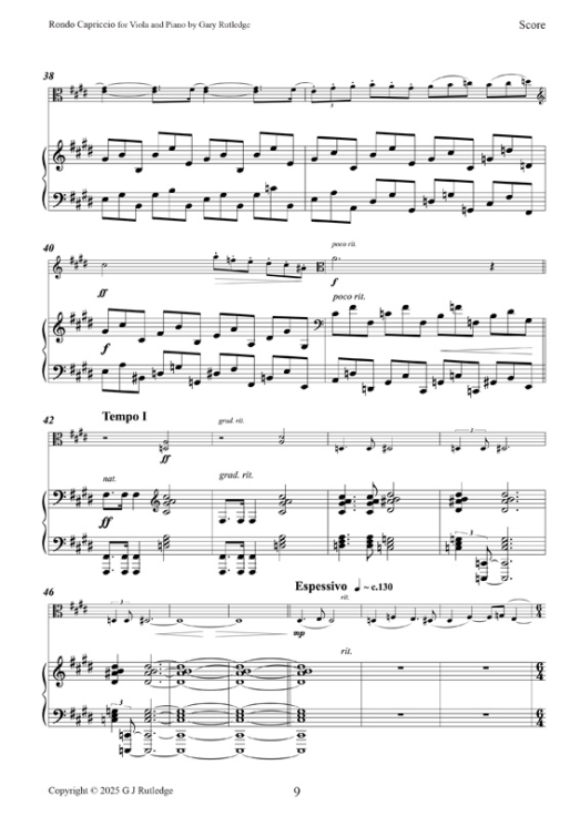 07 Rondo  Capriccio for Viola and Piano 7