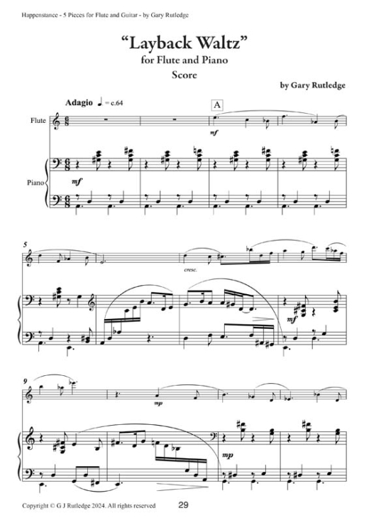 08 Happenstance-5 Pieces for Fuitar-plus Piano accompaniment 29