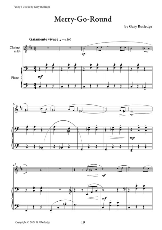 09-Pennys Circus for Clarinet and Piano 19