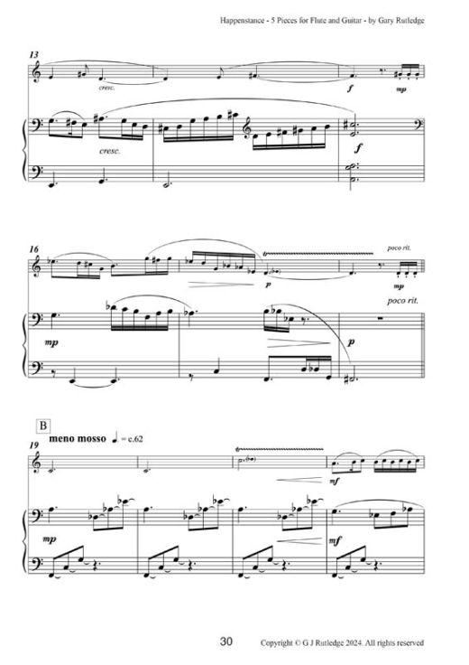 09 Happenstance-5 Pieces for Fuitar-plus Piano accompaniment 30