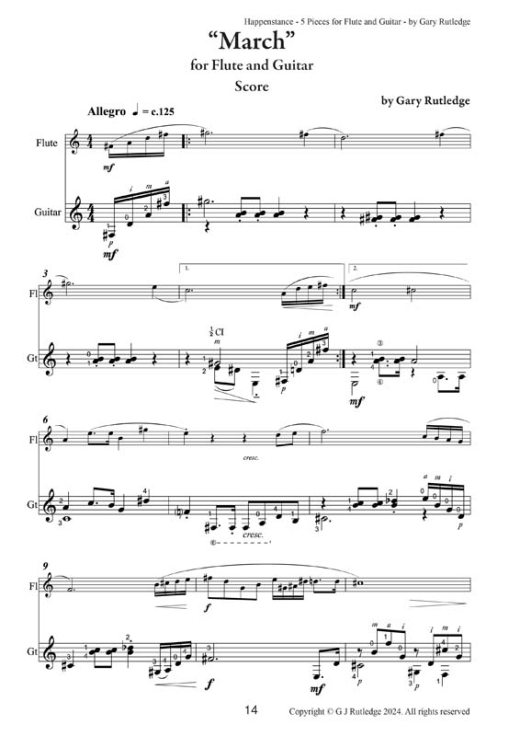 10 Happenstance-5 Pieces for Fuitar-plus Piano accompaniment 14