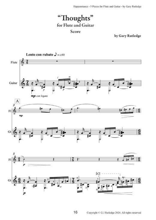 12 Happenstance-5 Pieces for Fuitar-plus Piano accompaniment 16