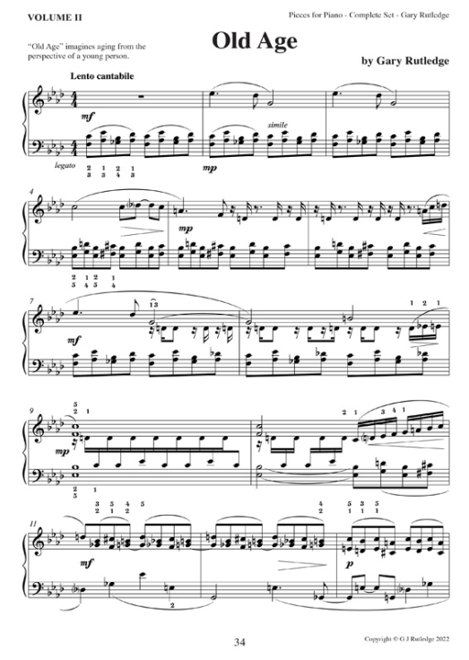 18 PIeces for Piano-Complete Set-34