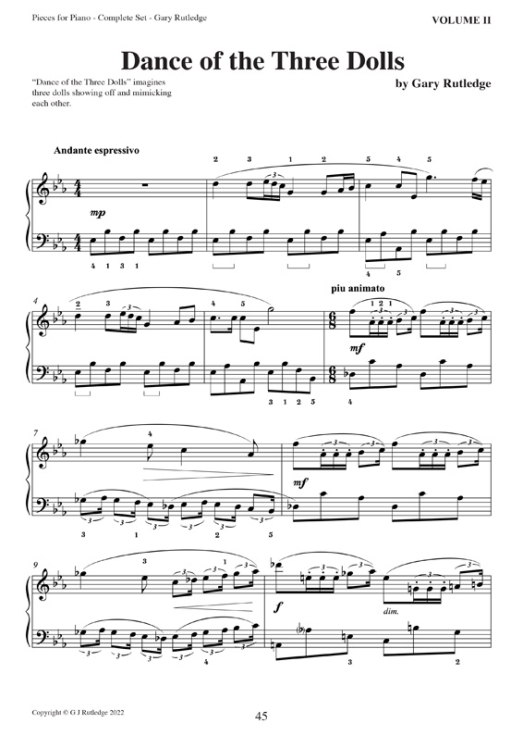 21 PIeces for Piano-Complete Set-45