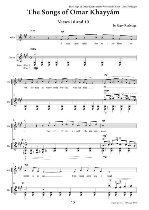 The Songs of Omar Khayyam-Guitar-Web Page 16