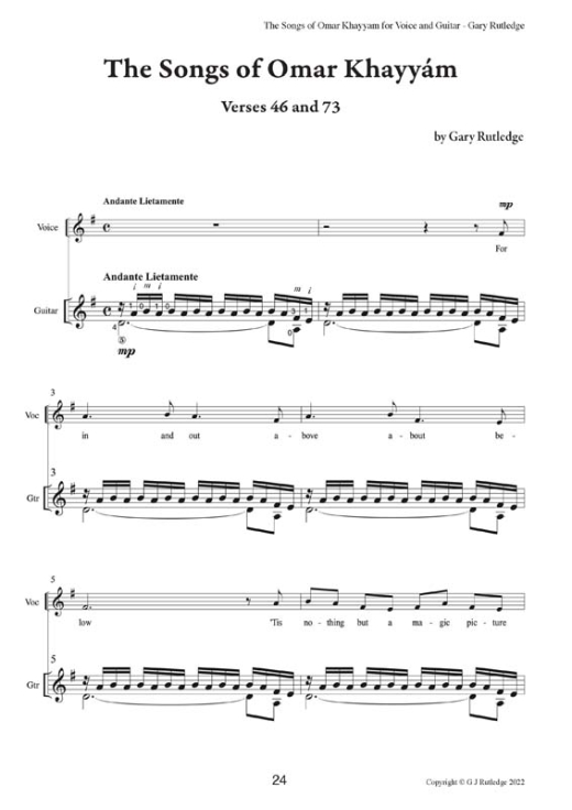 The Songs of Omar Khayyam-Guitar-Web Page 24