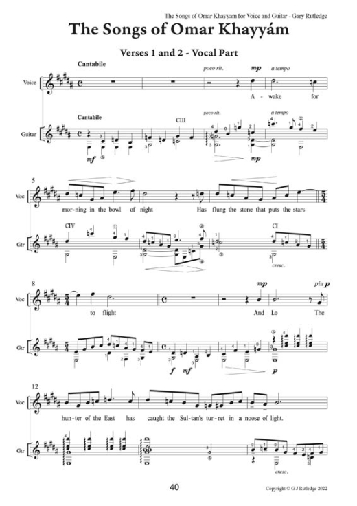 The Songs of Omar Khayyam-Guitar-Web Page 40